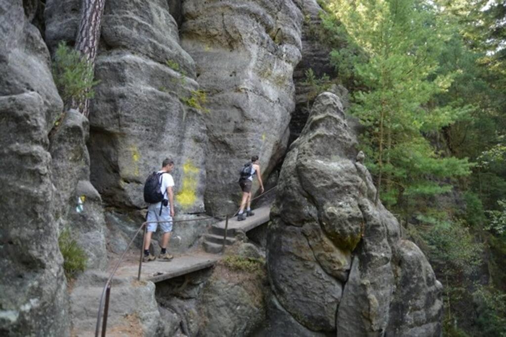 Brana Do Ceskeho Svycarska - Raj Cyklostezek Stare Krecany Exteriér fotografie
