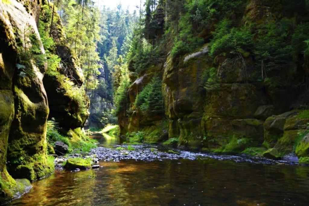 Brana Do Ceskeho Svycarska - Raj Cyklostezek Stare Krecany Exteriér fotografie